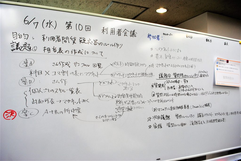 第10回利用者会議【利用者会議】
