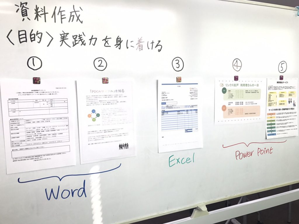 実践力を高めよう！資料作成【グループワーク】