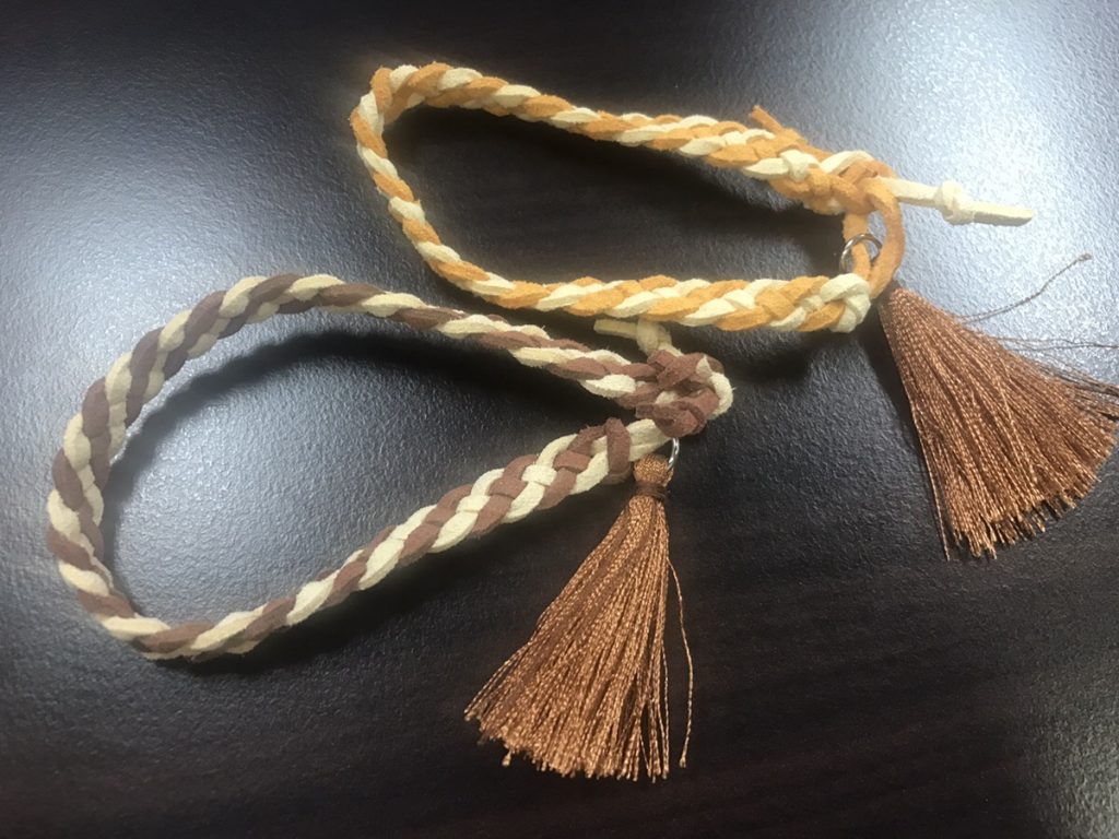 スエード紐ミサンガ【クラフト講座】