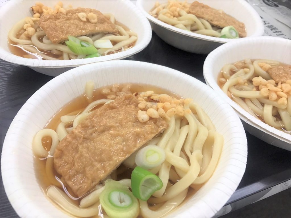 きつねうどん・たこ焼き・フルーツポンチ【リンクスパーティー】