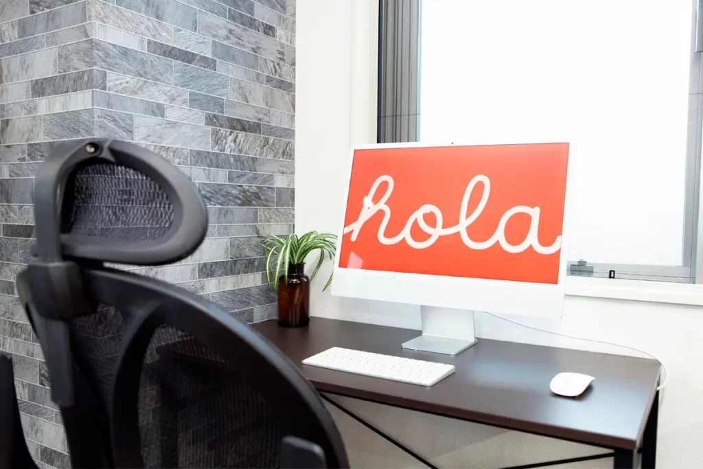 就労移行支援事業所リンクス川越東口のiMac席