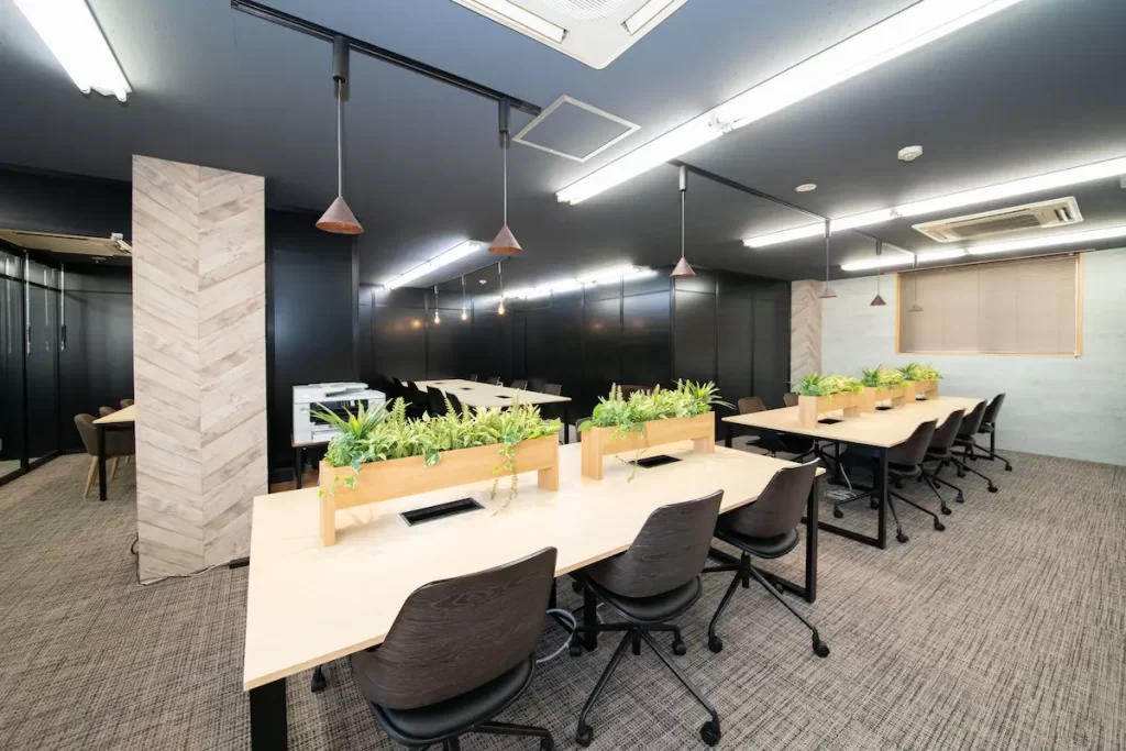 就労移行支援事業所リンクス川越西口の内観