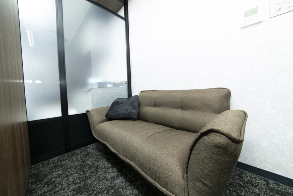 就労移行支援事業所リンクス松戸の休憩スペース