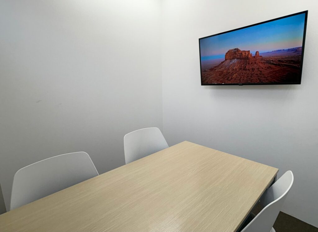 就労移行支援事業所リンクス新越谷の面談室