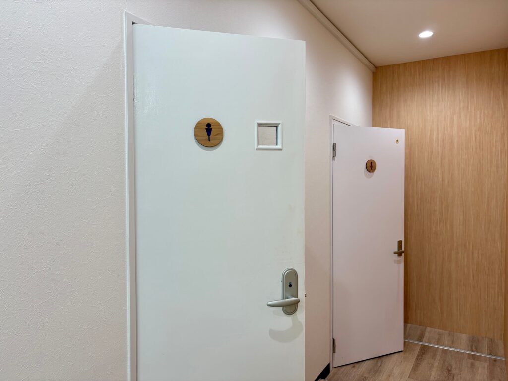 就労移行支援事業所リンクス新越谷のお手洗い(男女別)