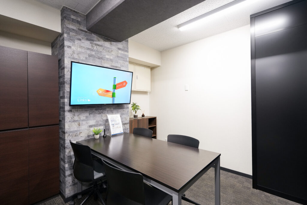 就労移行支援事業所リンクス川越東口の面談室