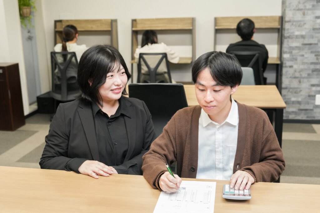 就労移行支援事業所リンクス川越東口の面談風景