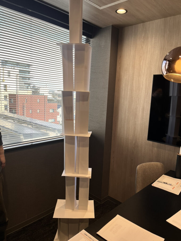 グループワーク「ペーパータワー」を開催しました🗼【西船橋】