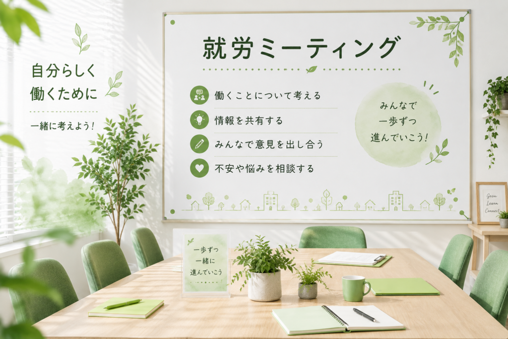 【2026年8月】就労ミーティングを開催しました！